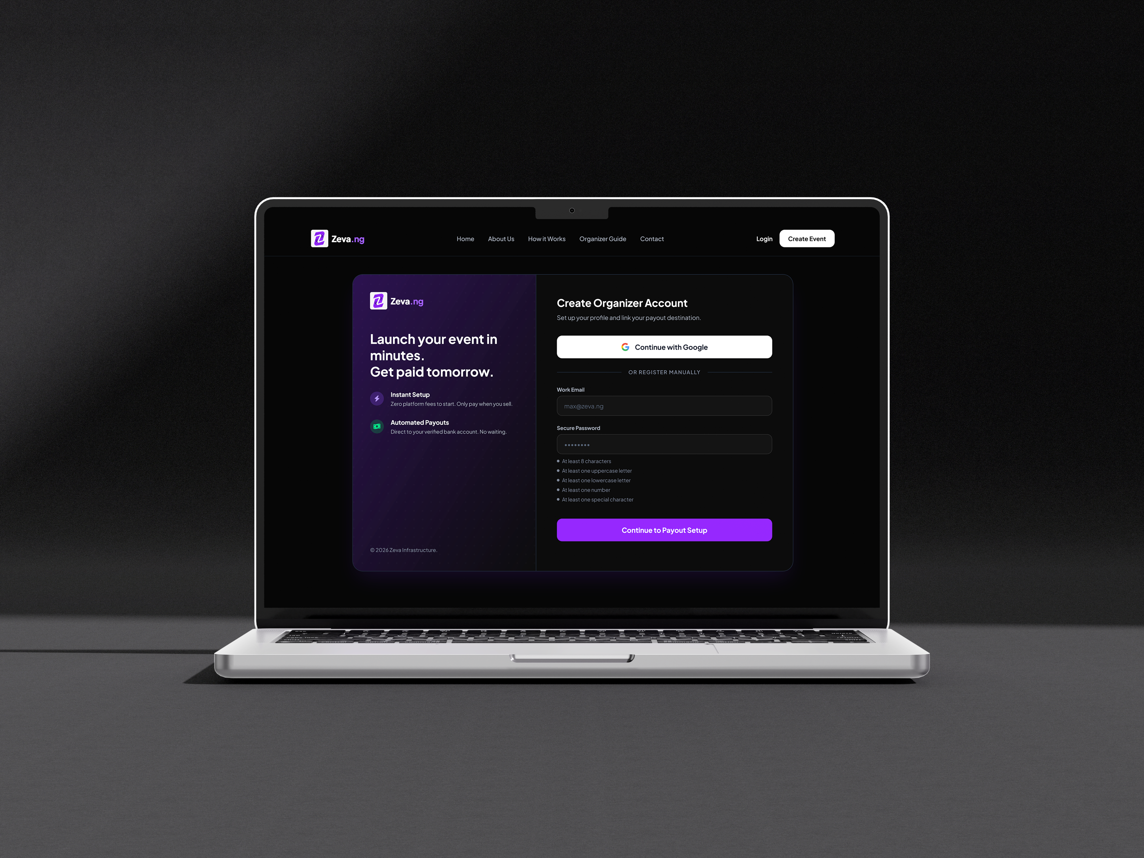 UI/UX Design Mock Up